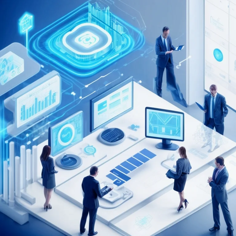 Enterprise AI Architektur Visualisierung